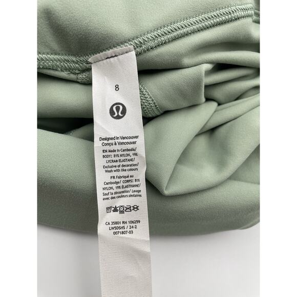 NWOT Lululemon Align High Rise Pant Leggings With Pockets Size 8 - Picture 6 of 6